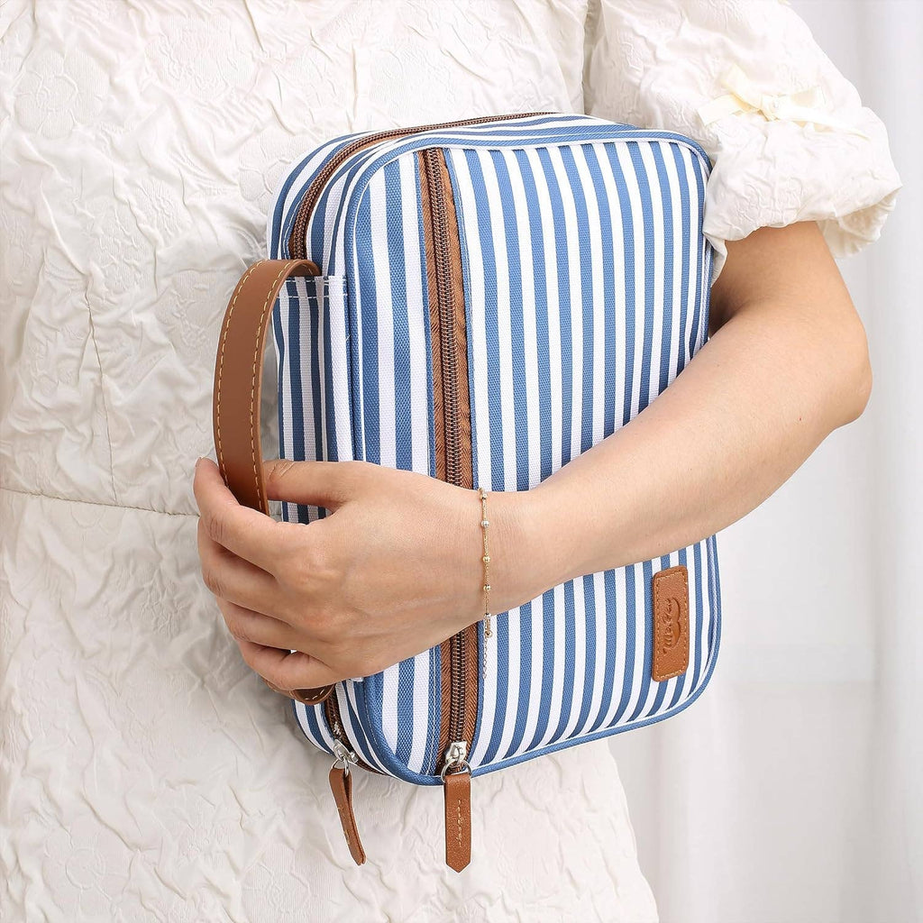 Bible Case Protective Cover - Blue Stripes