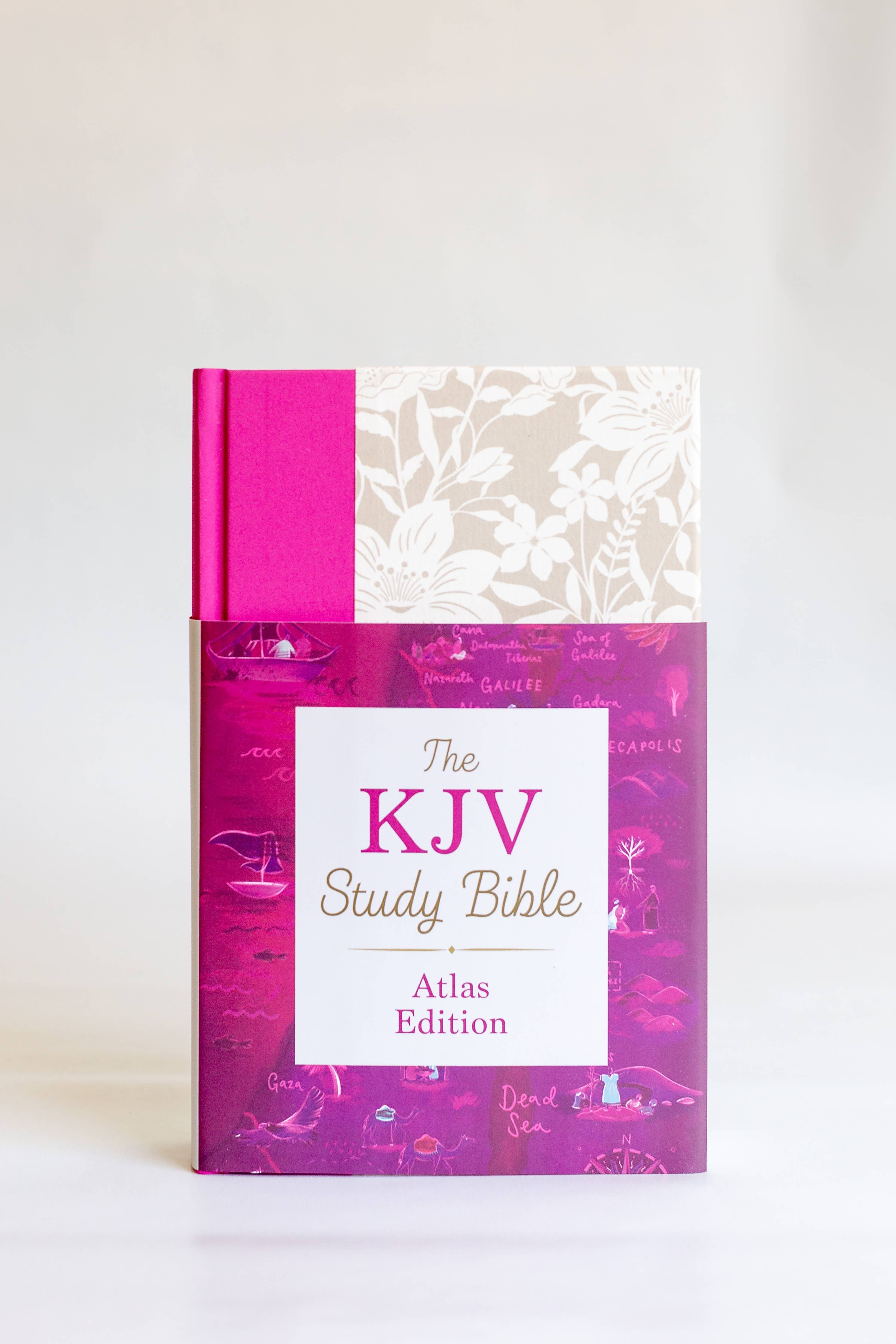 KJV Study Bible: Atlas Edition [Wildflower Bouquet]
