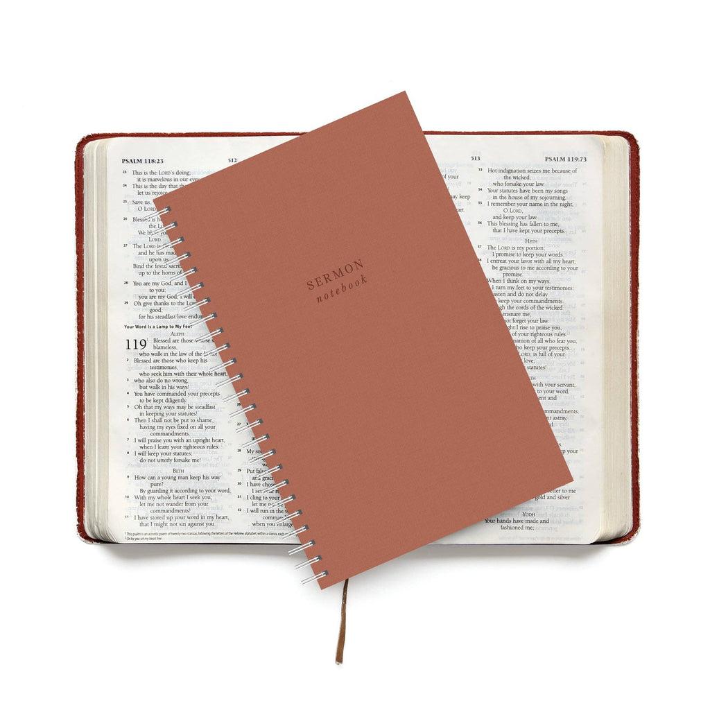 Rust Sermon Notebook