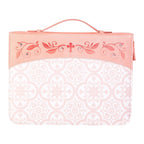 Pink Tile w/Gem Bible Cover