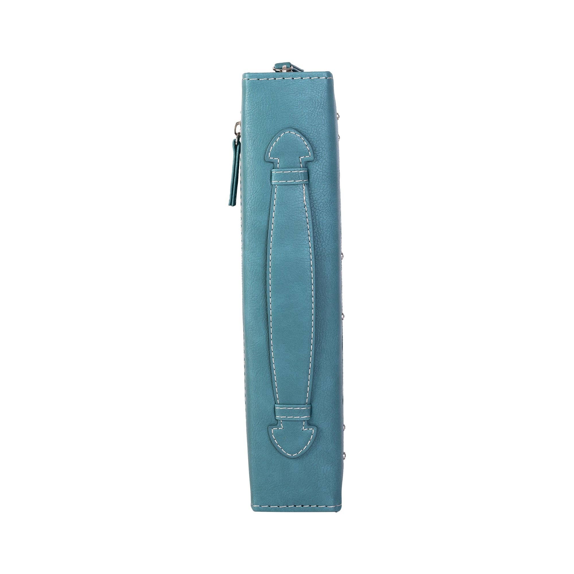 Teal w/Gem Bible Cover
