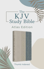 Atlas Edition Study Bible: Taupe & Denim