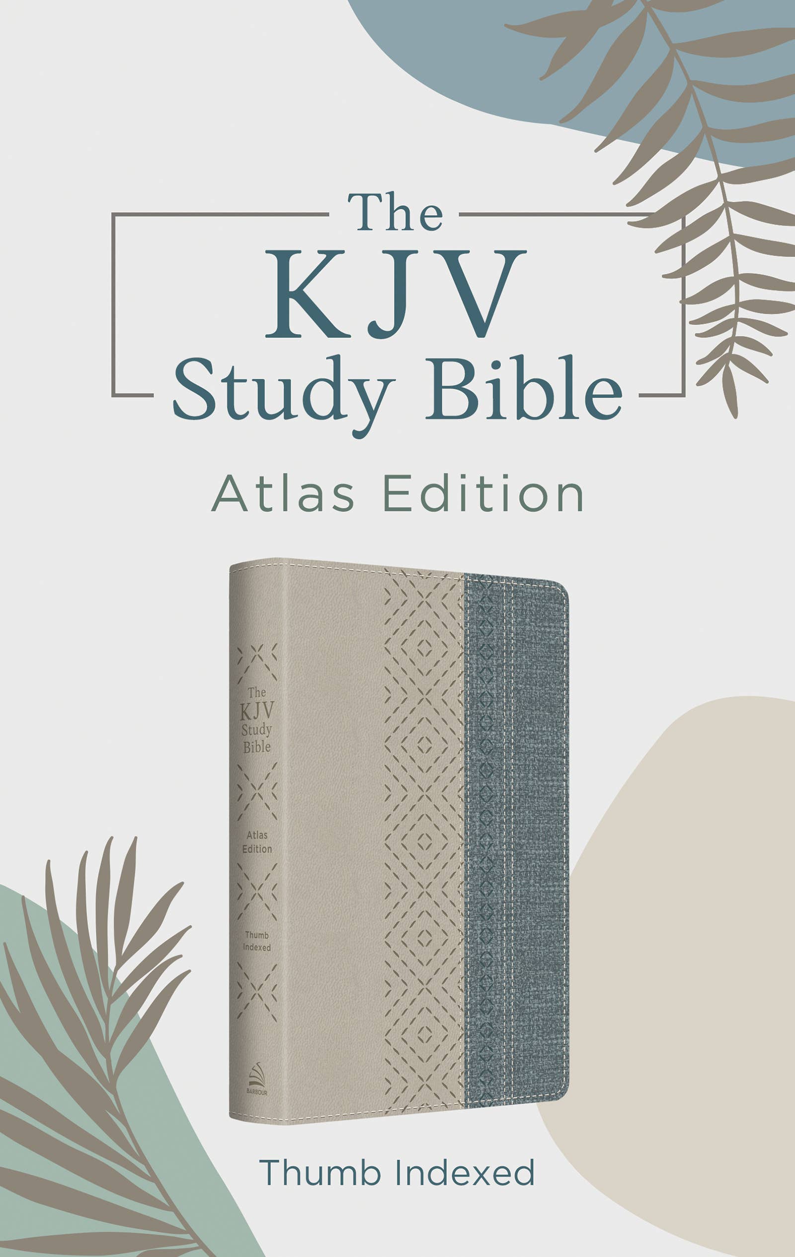 Atlas Edition Study Bible: Taupe & Denim