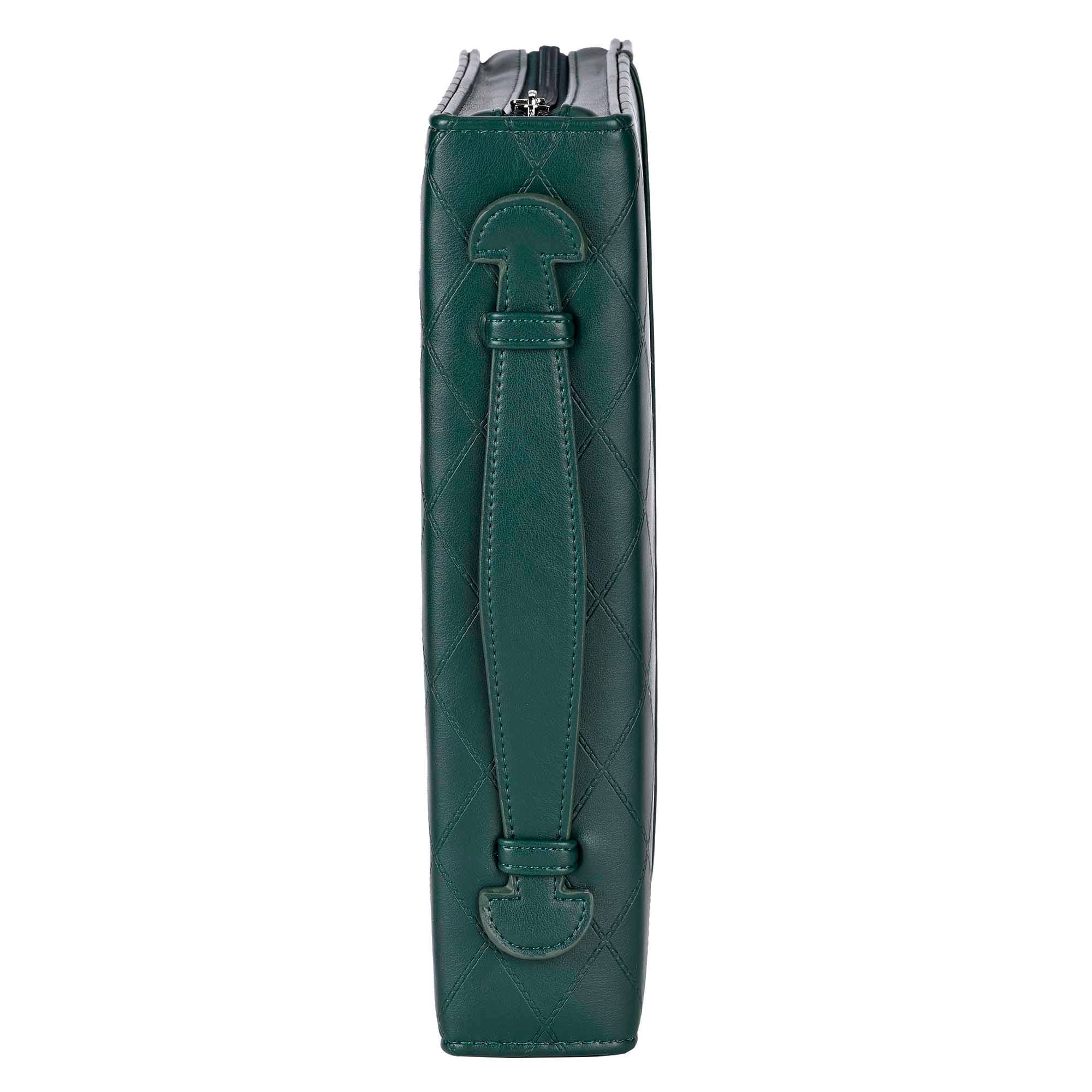 Quilted Green Bible Cover- XLarge