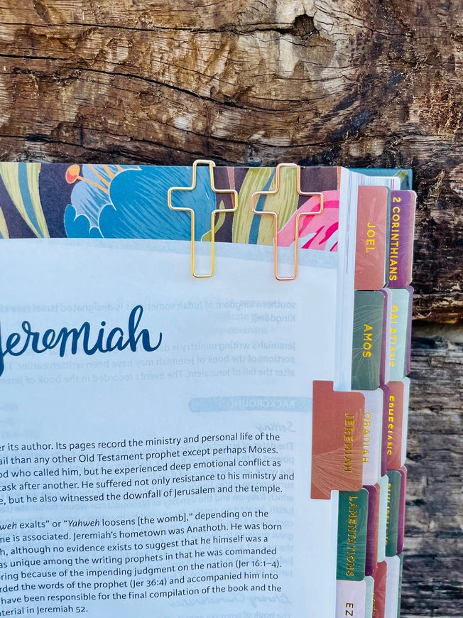 Cross Book Clips