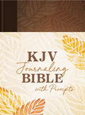 Brown Journaling Bible with Prompts