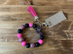 Jesus Cross Beaded Keychain