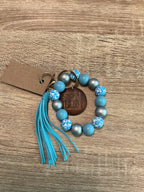 Mama Beaded Keychain