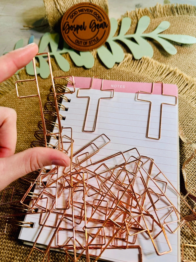 Cross Book Clips