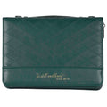 Quilted Green Bible Cover- XLarge