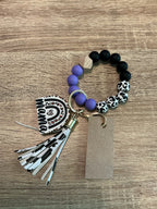 Mama Beaded Keychain