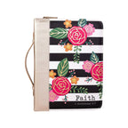 Black & White Floral Bible Cover