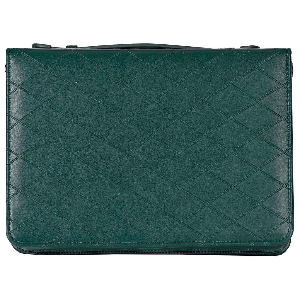Quilted Green Bible Cover- XLarge
