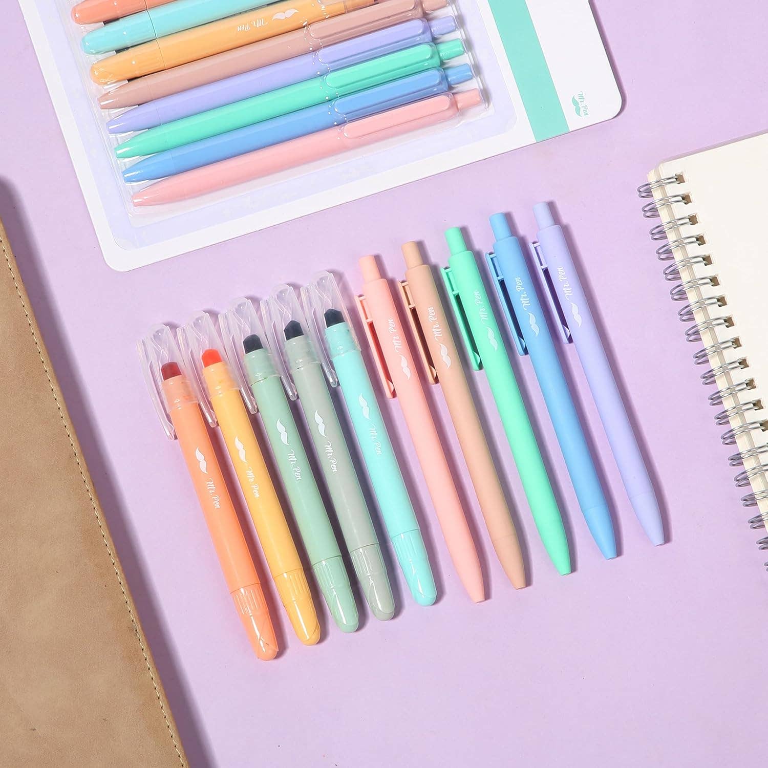 Bible Highlighters & Gel Pens 10 Pack