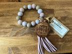 Mama Beaded Keychain