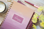 Purple/Peach Sermon Notes Journal