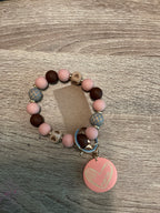 Mama Beaded Keychain