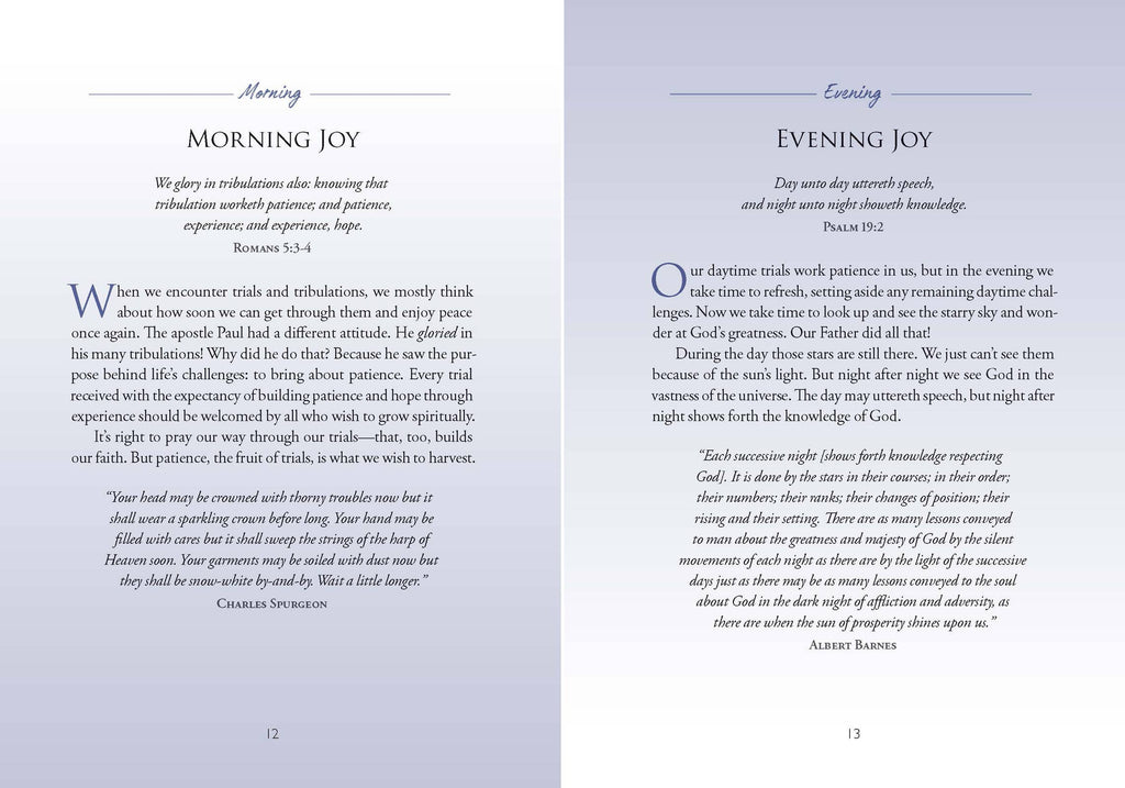 KJV Devotional In the Morning and In the Evening