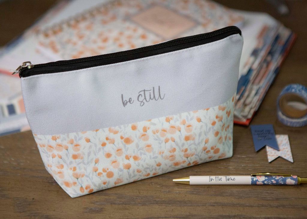 Be Still Bible Pencil Bag