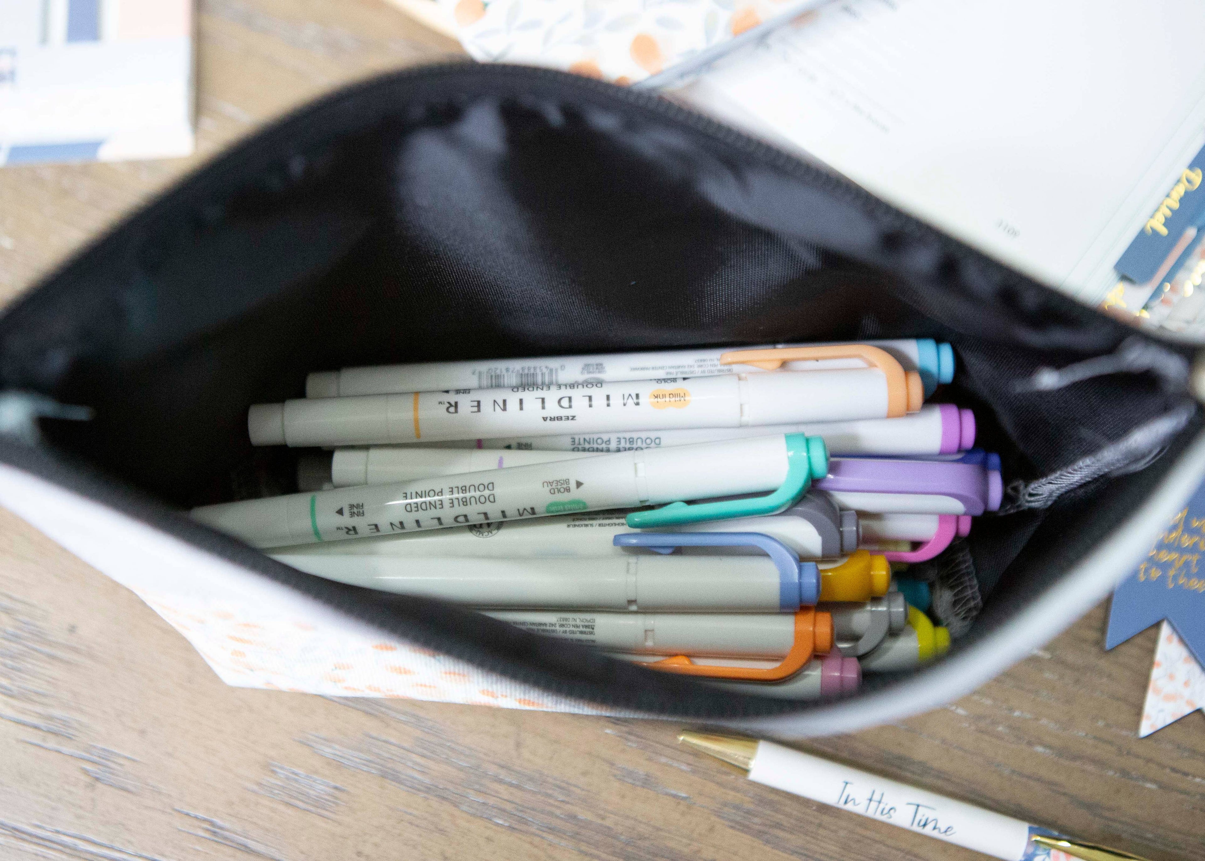 Be Still Bible Pencil Bag