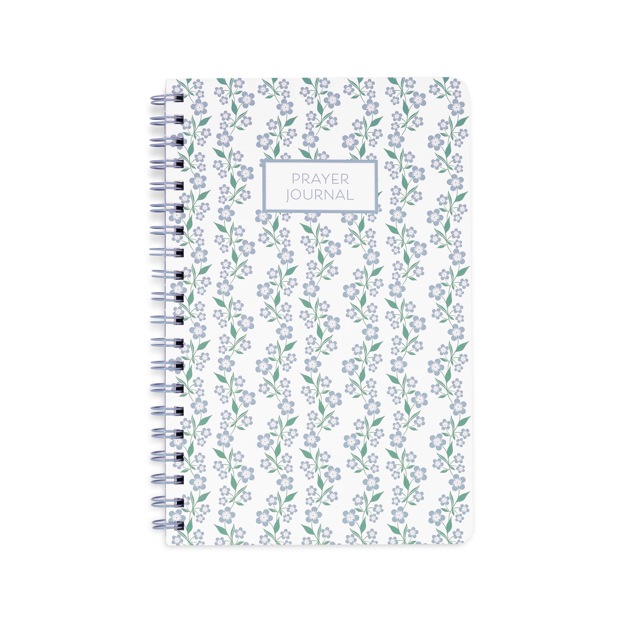 Prayer Journal, Blue Floral