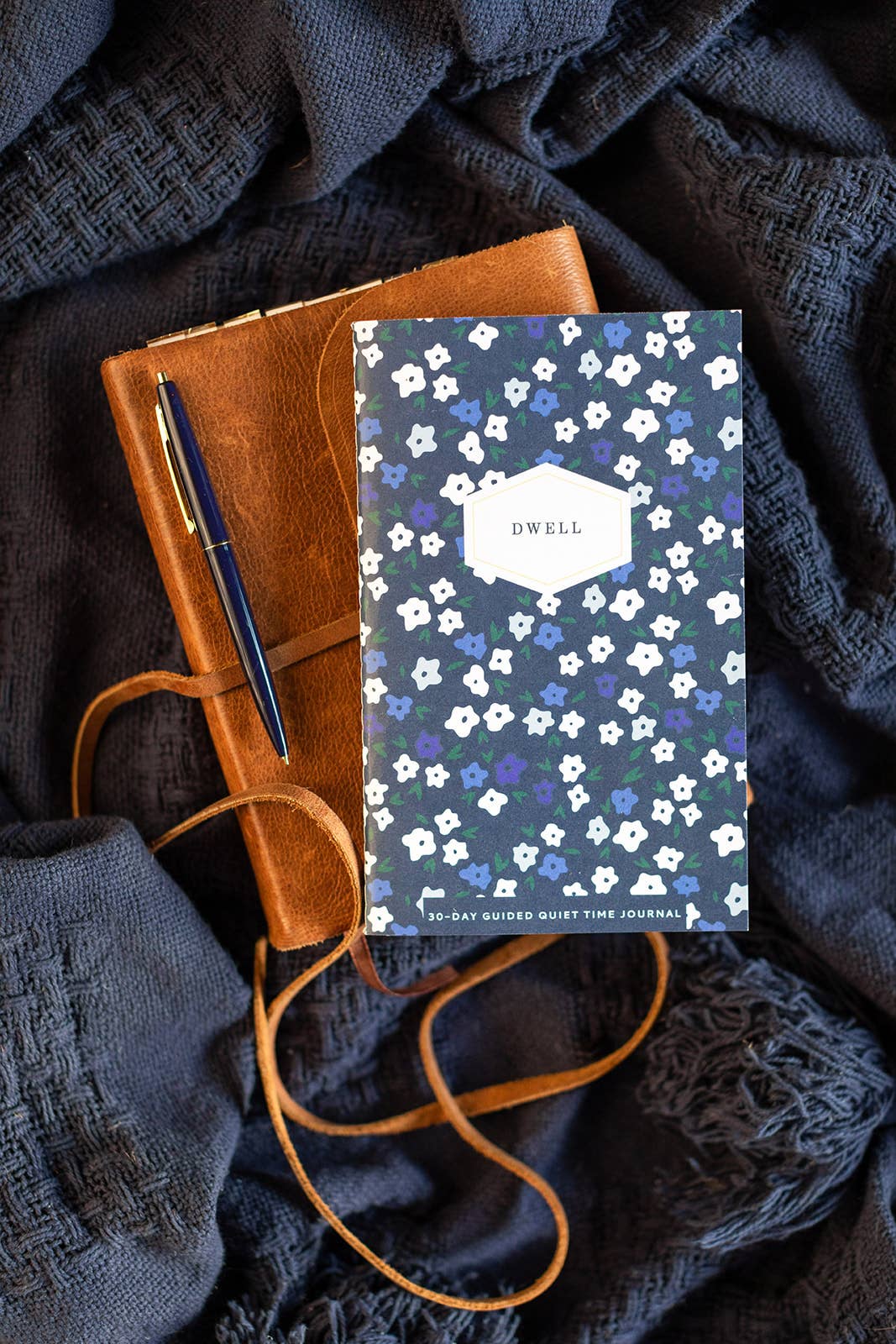Bible Study Journal (Mini), Calico Blues