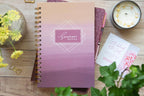 Purple/Peach Sermon Notes Journal