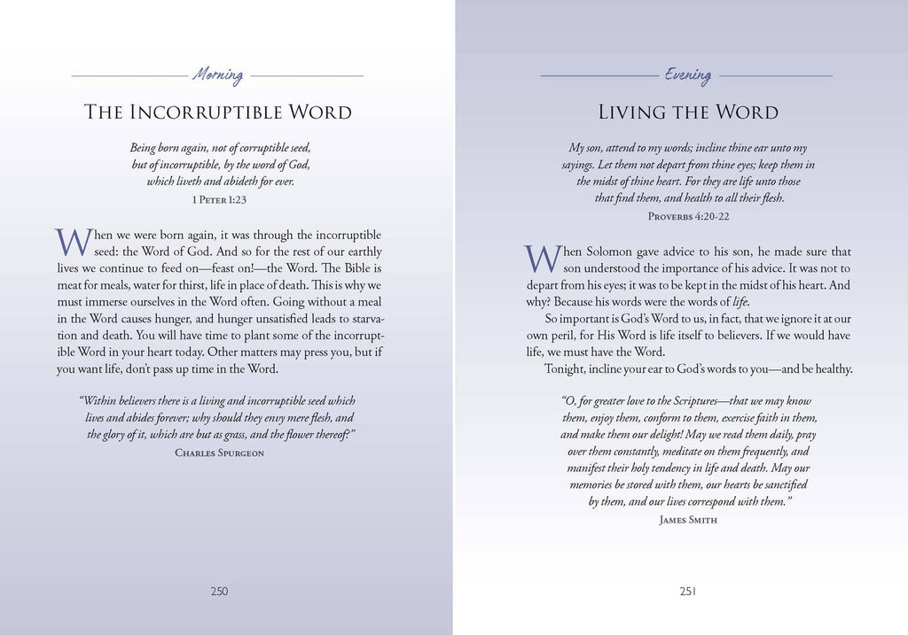 KJV Devotional In the Morning and In the Evening