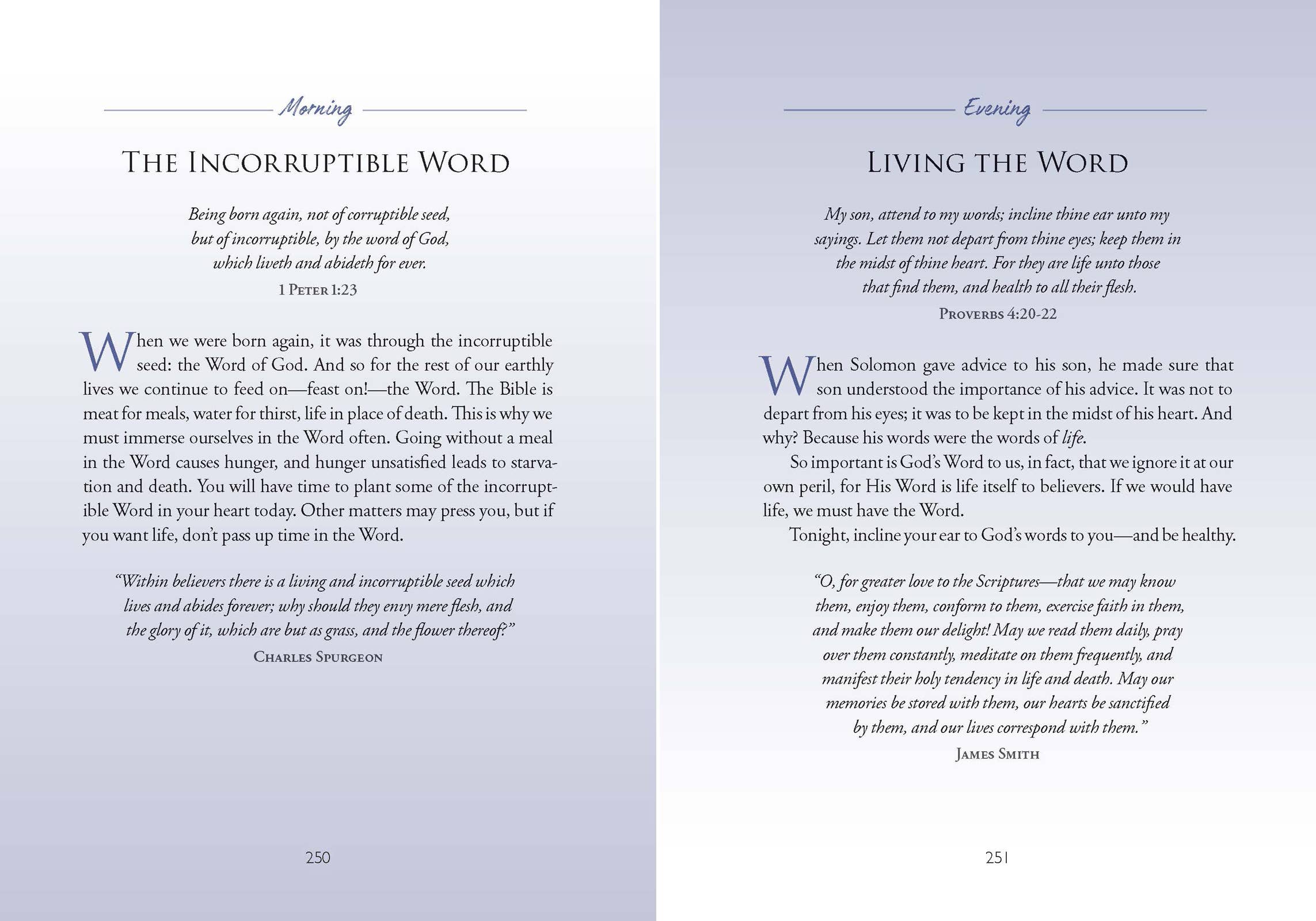 KJV Devotional In the Morning and In the Evening