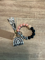 Mama Beaded Keychain