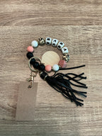 Mama Beaded Keychain
