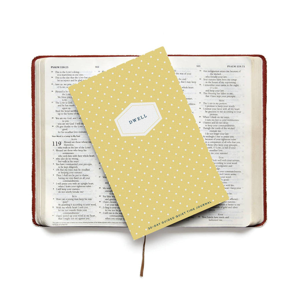 Bible Study Journal (Mini), Marigold Dot