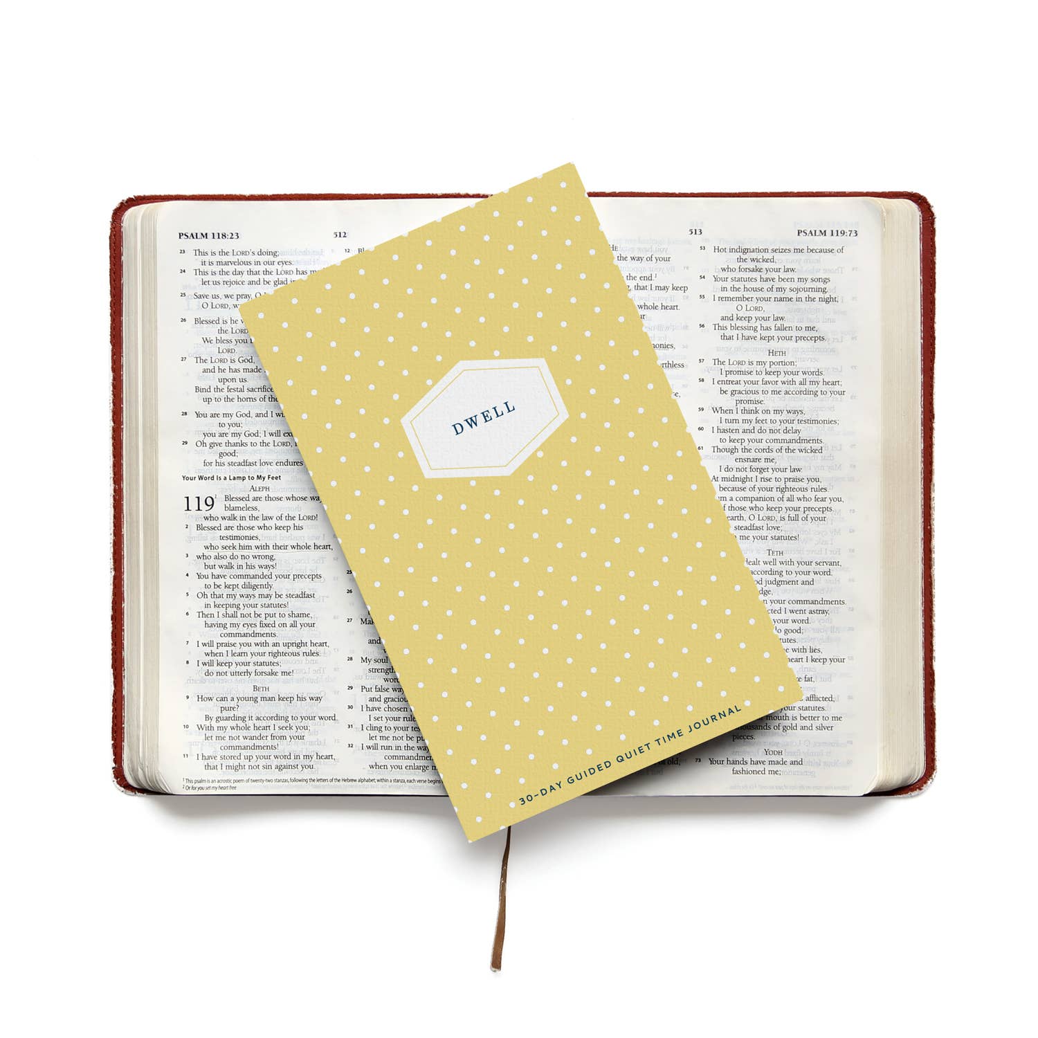 Bible Study Journal (Mini), Marigold Dot
