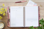 Purple/Peach Sermon Notes Journal