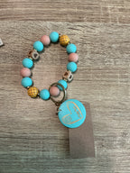 Mama Beaded Keychain