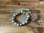 Mama Beaded Keychain