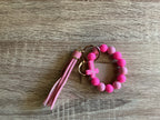 Jesus Cross Beaded Keychain