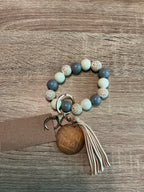 Mama Beaded Keychain