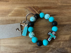 Medical Beaded Keychain