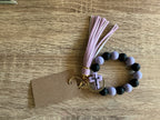 Jesus Cross Beaded Keychain