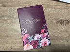 Grape Floral Giant Print KJV Bible