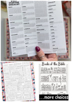 Books of the Bible Checklist