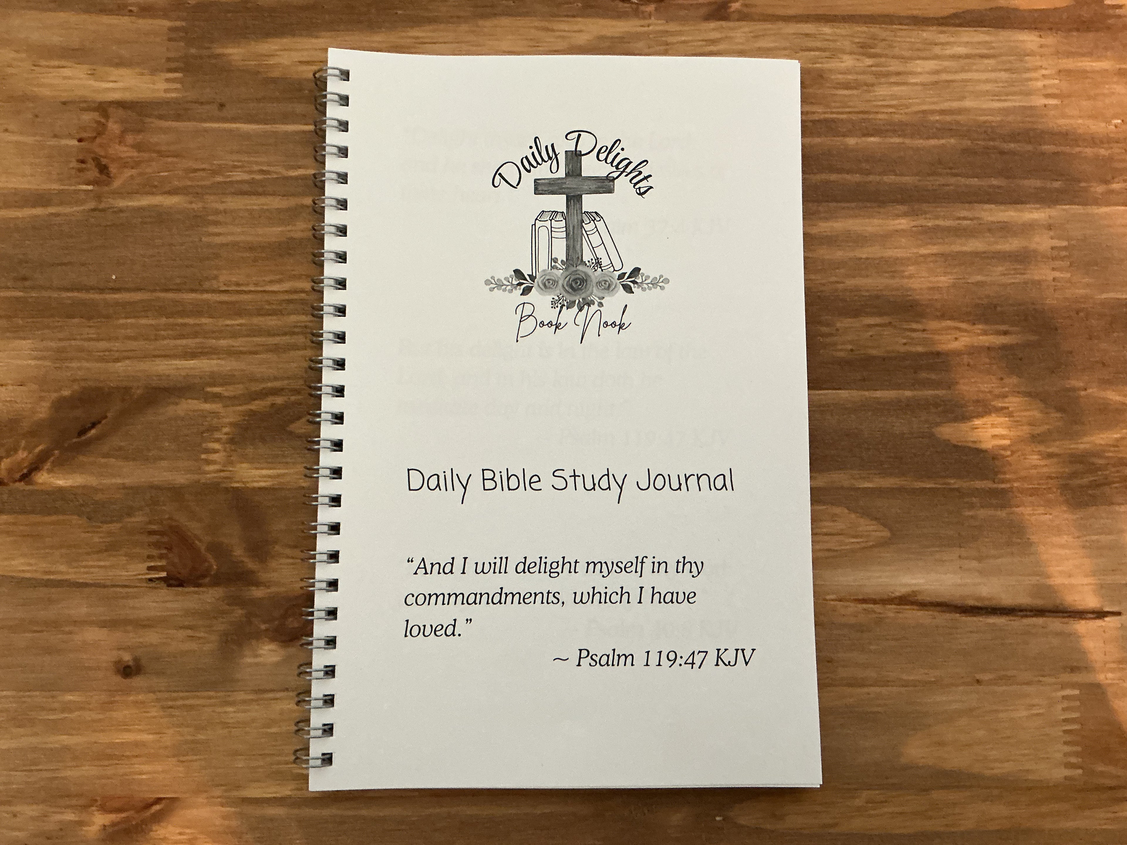 Daily Delight's Bible Study Journal