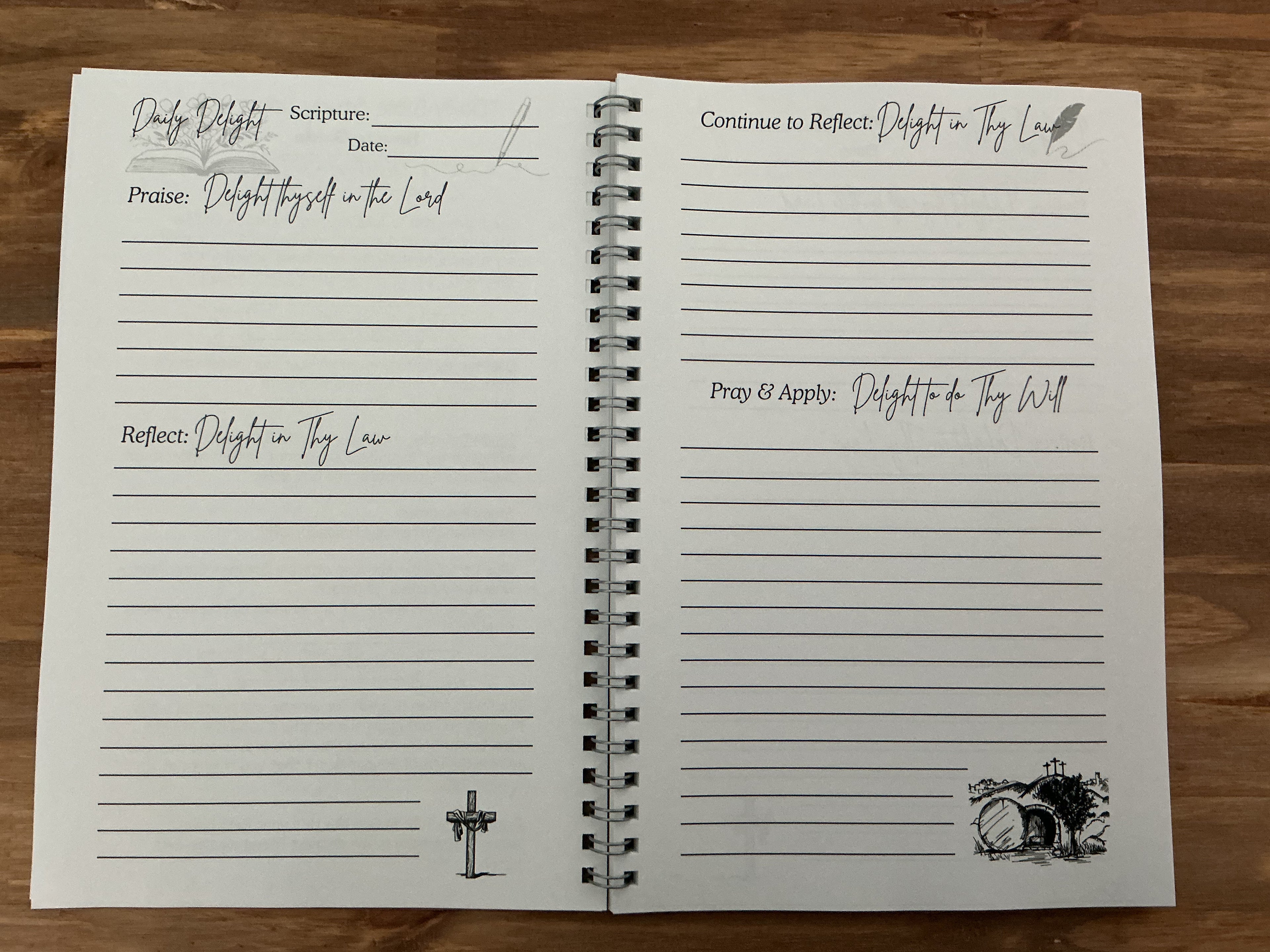 Daily Delight's Bible Study Journal