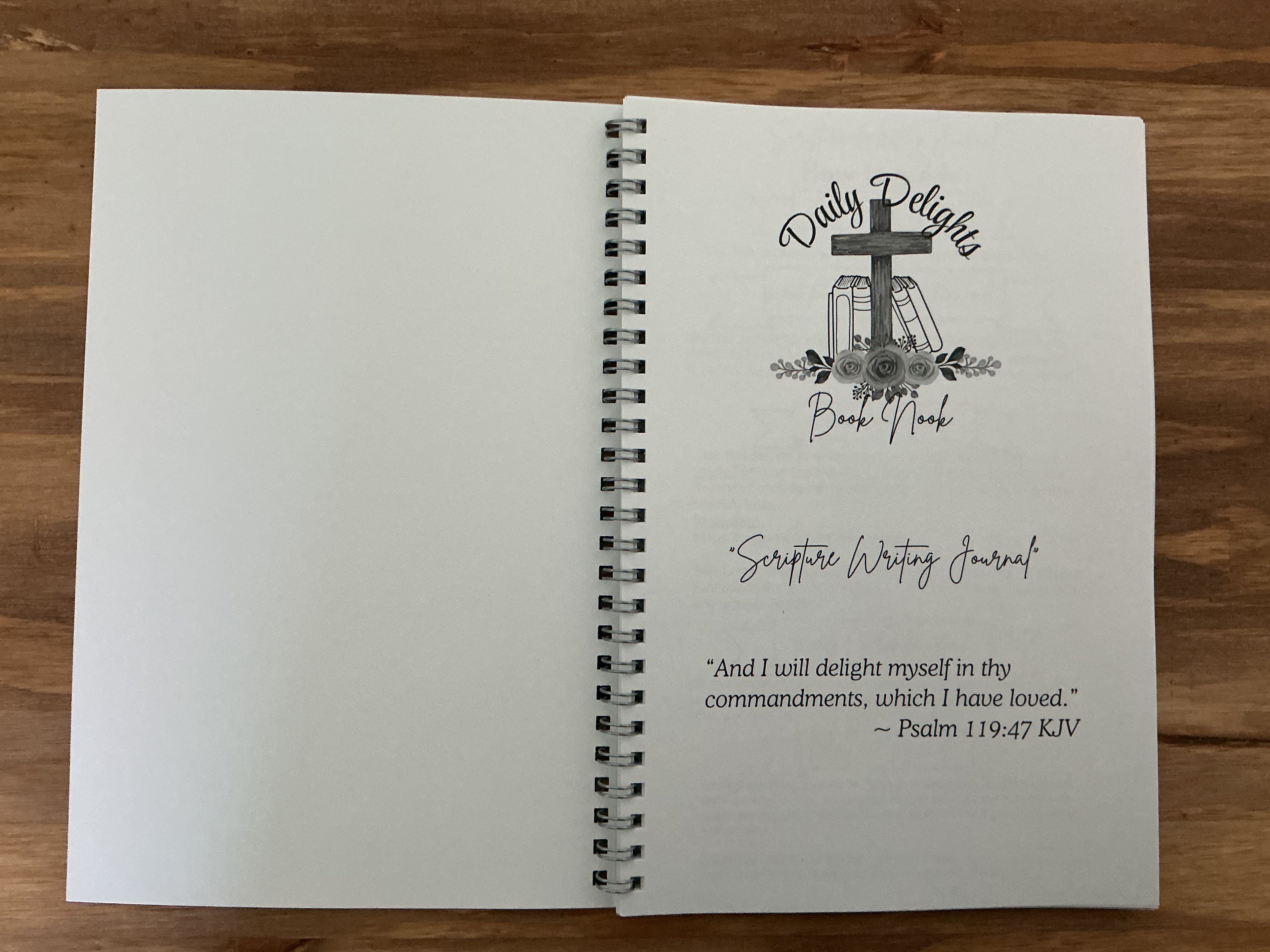 Daily Delight's Scripture Writing Journal