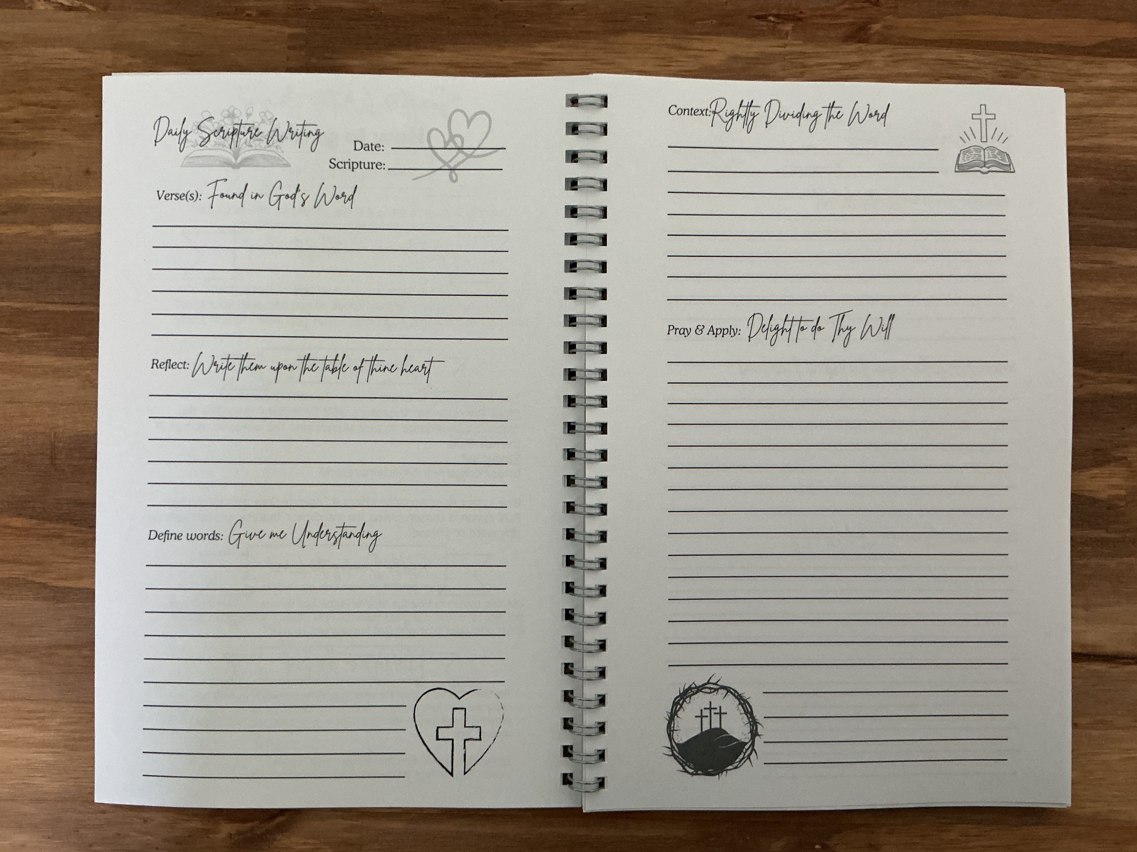 Daily Delight's Scripture Writing Journal