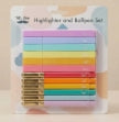 Candy Color No Bleed Aesthetic Highlighters & Gel Pens