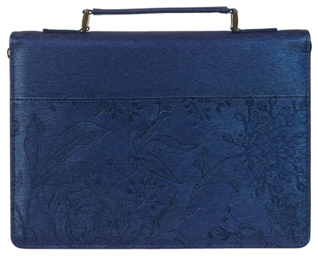 Blue Peacock Bible Cover