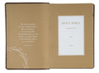 Brown Crown of Thorns KJV Giant Print Bible