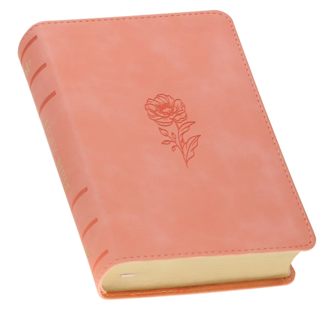 Coral Dawn Large Print Compact KJV Bible